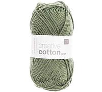 Rico Creative Cotton aran Fb. 66 Lierre Fil de coton pour tricot et crochet