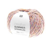 Rico Design 100 g Creative Summer Sprinkles - Couleur : 01 - Pastel - Le fil d'été de bonne humeur.