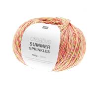 Rico Design 100 g Creative Summer Sprinkles - Couleur : 08 - Rose fluo - Le fil d'été de bonne humeur.