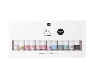 Rico Design Art Gouache Set Pastel 12 x 12 ml