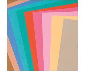 Rico Design Assortiment de 10 plaques de caoutchouc mousse Nature A4 2 mm