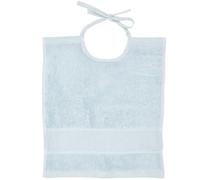 Rico Design Bavoir 30 x 34 cm - Bleu clair - Avec bord en toile Aïda à broder, bleu clair, 30x34cm
