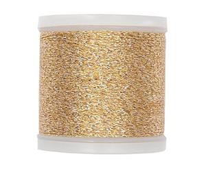 Rico Design Bobine 200 m de Fil à Broder - Or