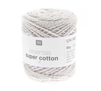 Rico Design Coton à Tricoter ou Crocheter Essentials Super Cotton DK