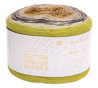 Rico Design Creative Cotton Degrade Super6 Mélange de tissus Vert 005 200 g