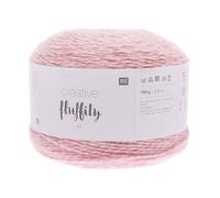 Rico Design Creative Fluffily Fil à paillettes Rose 004 150 g