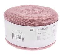 Rico Design Creative Fluffily Lot de 10 pelotes de laine moelleuse pour tricot ou crochet 150 g