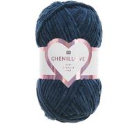 Rico Design Découvrez Le Confort et la Douceur de la Pelote Velours Creative Chenillove 100GR de Color : 20 Bleu Marine