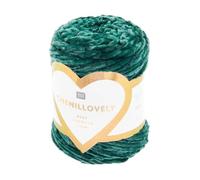 Rico Design Découvrez Le Confort et la Douceur de la Pelote Velours Creative Chenillovely 50GR de Color : 07 Vert Sapin
