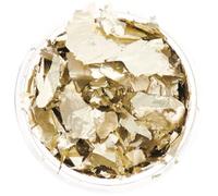 Flocons de Feuille de Métal pour Résine de Rico Design - Pot de 3gr - Ajoutez une Touche Métallique Brillante à Vos Créations Or - Or Or