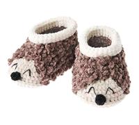 Rico Design Kit Crochet Baby Booties - Hérisson de des Chaussons douillets et Originaux pour bébé