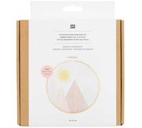 Rico Design Kit de broderie Sashiko Montagne