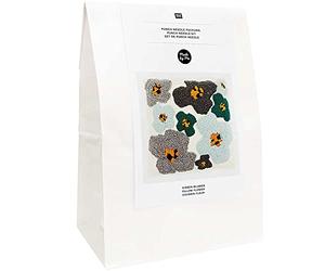 Rico Design Kit Punch Needle - Coussin Fleurs