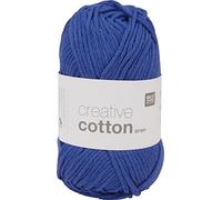 Rico Design Laine Creative Cotton Aran - Bleu Royal 39
