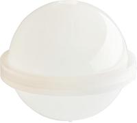 Rico Design Lot de 2 moules en silicone en forme de boule - Diamètre : 9 cm - Diamètre : 10,5 cm - Capacité : 400 ml - Pour modelage, modelage, moulage