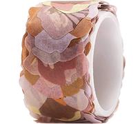 Rico Design Lot de 200 autocollants Washi - Idéal pour le bricolage - Fleurs