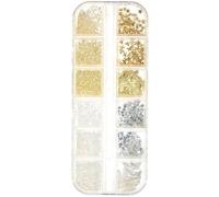 Rico Design Mélange d'Étoiles, Nœuds et Plumes pour Résine - Ajoutez une Touche de Magie à Vos Créations