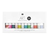 Rico Design Peinture Acrylique Art - Coloris Fashion - 12 ml - 12 pcs