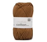 Pelotes de fil à tricoter CREATIVE COTTON ARAN de Rico Design - Laissez libre cours à votre créativité avec douceur et style ! 57 Canelle - 57 Canelle 57 Canelle