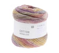 Rico Design Pelote de Coton et de Laine Fashion Cotton Merino Lace Color : 04 Flowers