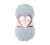 Rico Design Pelote Velours Creative Chenillove 100GR de Yarn en Mélange de Polyester pour Tricot Luxueux et Confortable