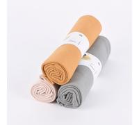 Rico Design Tissu Aïda gris 50 x 140 cm