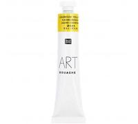 Rico Design Tube de 22 ml de gouache ART' Jaune Cadmium