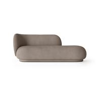 Rico Divan Brossé L Gris Chaud