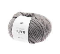 Rico Essentials Super Chunky Pelote de laine épaisse à tricoter 50 g ~ 80 m Gris pierre Épaisseur aiguille 7 mm - Yarn