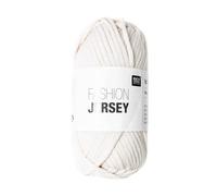Pelote de coton à tricoter FASHION JERSEY - Rico Design(...) - 01 Blanc 01 Blanc