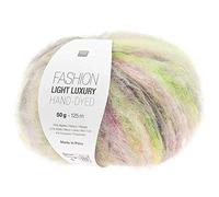 Rico Fashion Light Luxury Hand-Dyed Fb. 05 Multi Laine légère avec laine d'alpaga pour tricot