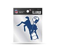 Rico Industries Autocollant rétro NFL Indianapolis Colts 10,2 x 10,2 cm