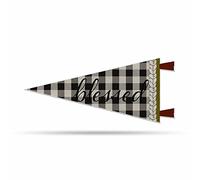 Rico Industries Cozy Harvest Blessed - Décoration murale en feutre - 30,5 x 76,2 cm - Idéal pour la maison/la chambre à coucher/la décoration de grotte