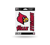 Rico Industries Die Cut 3-Piece Spirit Sticker Sheet Feuille d'autocollants triples Esprits découpés Unisexe, Couleurs primaires, 17.8L x 12.7W cm