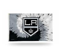 Rico Industries Drapeau de la LNH Los Angeles Kings Tie-Dye Design 0,9 x 1,5 m avec œillets - Utilisation en intérieur ou en extérieur