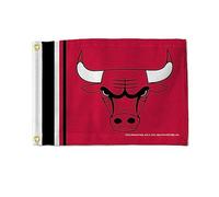 Rico Industries Drapeau de la NBA Basketball Chicago Bulls - Double face - Idéal pour bateau, voiturette de golf, maison, etc.