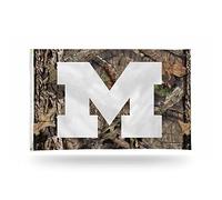 Rico Industries Drapeau de la NCAA Michigan Wolverines Camo 0,9 x 1,5 m - Drapeau de bannière simple face - Intérieur ou extérieur - Décoration d'intérieur