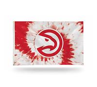 Rico Industries Drapeau NBA Atlanta Hawks Tie-Dye 0,9 x 1,5 m Bannière Drapeau simple face - Intérieur ou extérieur - Décoration d'intérieur