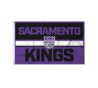 Rico Industries Drapeau NBA Basketball Sacramento Kings Bold 90 x 152 cm - Simple face - Intérieur ou extérieur - Décoration d'intérieur