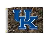 Rico Industries Drapeau utilitaire camouflage NCAA Kentucky Wildcats - Double face - Idéal pour bateau/voiturette de golf/maison, etc.