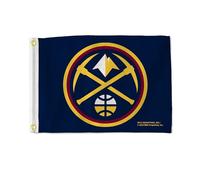 Rico Industries Drapeau utilitaire NBA Basketball Denver Nuggets - Double face - Idéal pour bateau/voiturette de golf/maison, etc.