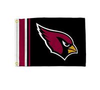 Rico Industries Drapeau utilitaire NFL Arizona Cardinals Stripes 30,5 x 43,2 cm - Double face - Idéal pour bateau, chariot de golf, maison, etc.