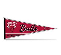 Rico Industries Fanion classique en feutre doux NBA Chicago Bulls 30,5 x 76,2 cm - EZ à accrocher - Décoration d'intérieur (salle de jeux, cave, chambre à coucher)