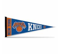 Rico Industries Fanion exclusif NBA New York Knicks en feutre doux 30,5 x 76,2 cm - EZ à accrocher - Décoration d'intérieur (salle de jeux, cave, chambre à coucher)
