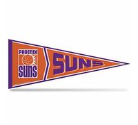 Rico Industries Fanion mural rétro en feutre NBA Basketball Phoenix Suns 30,5 x 76,2 cm - Idéal pour la maison, la chambre à coucher, la cave