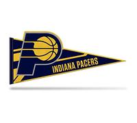 Rico Industries Fanion NBA Basketball Indiana Pacers en feutre doux - EZ à accrocher - Décoration d'intérieur (salle de jeu, cave, chambre à coucher)