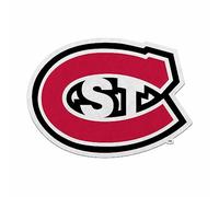 Rico Industries Fanions de la NCAA St. Cloud State Huskies - Forme primaire - Décoration de maison et de salon - Feutre doux EZ à accrocher