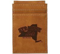 Rico Industries LEFPW Portefeuille avec poche avant, marron, 2,75 x 0,4 cm, marron, 2.75 x 0.4, Portefeuille avec poche avant gauche