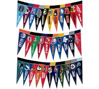 Rico Industries Ligue de fanions en feutre de la Ligue NHL 10,2 x 22,9 cm (comprend toutes les équipes)