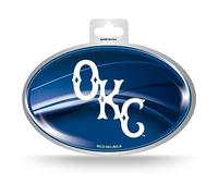 Rico Industries MiLB Baseball Oklahoma City Dodgers Autocollant ovale métallique